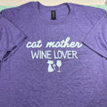 Cat Mother Wine Lover T-Shirt