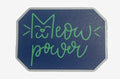 Vinyl Sticker: Meow Power