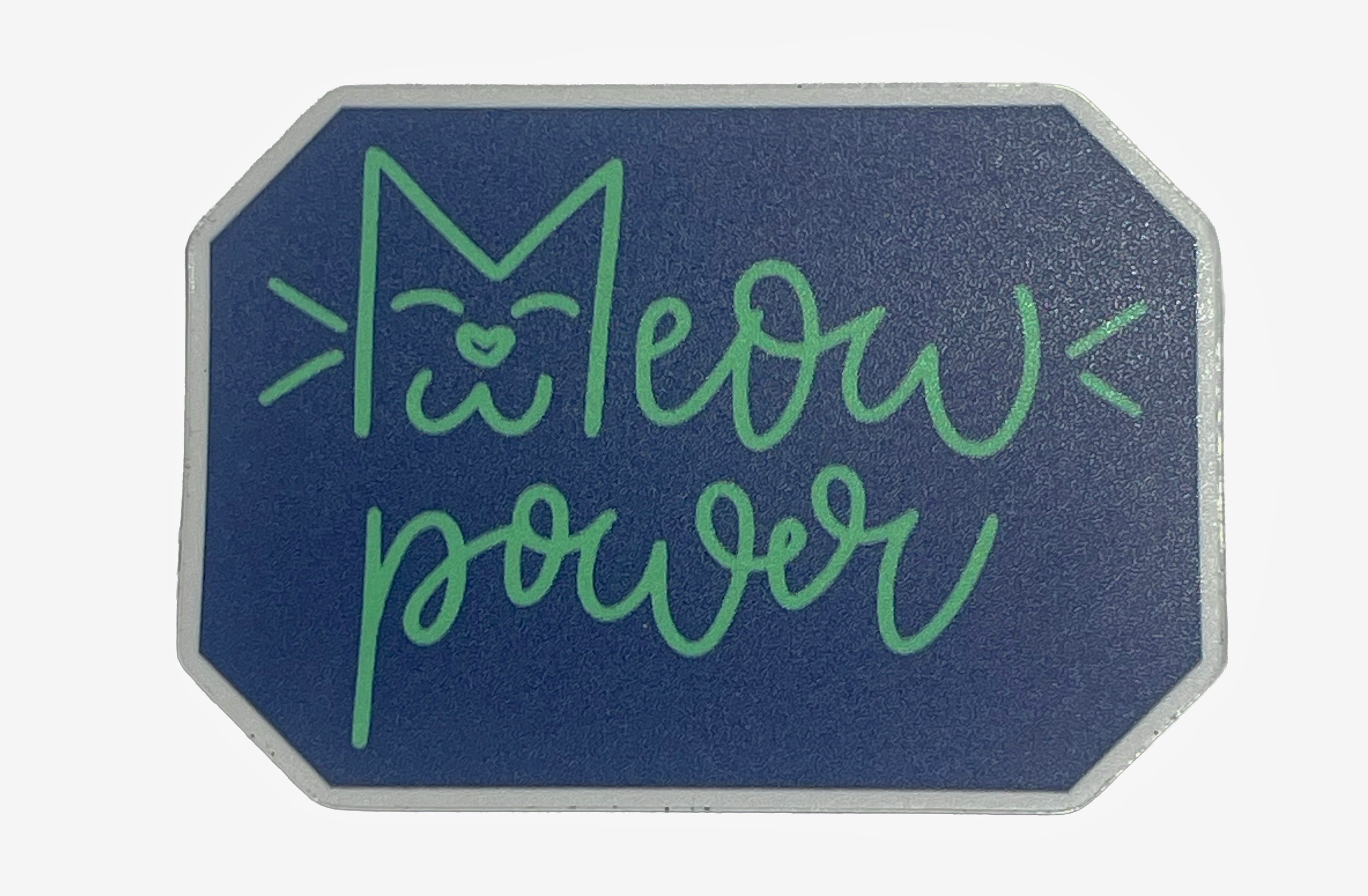 Vinyl Sticker: Meow Power