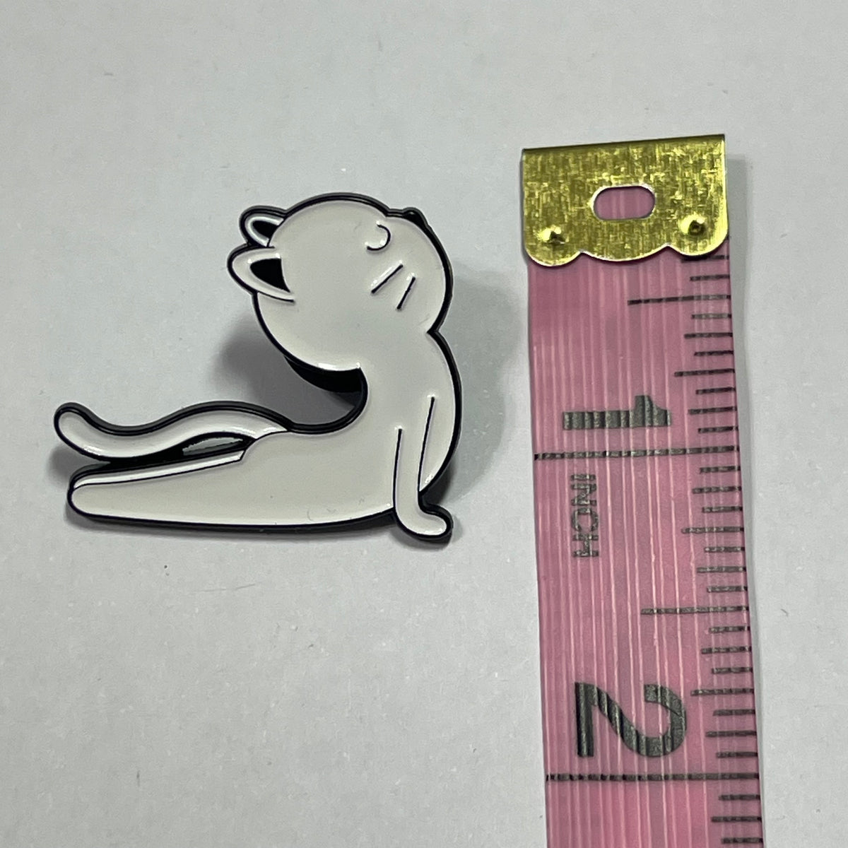 Enamel Pin: Yoga Cat