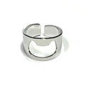 Ring: Stainless Steel Cat Head Ring in Silver, also serves as a bottle opener!