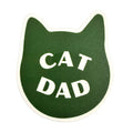 Vinyl Sticker: Cat Dad