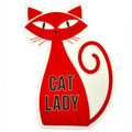 Cat Lady Vinyl Sticker